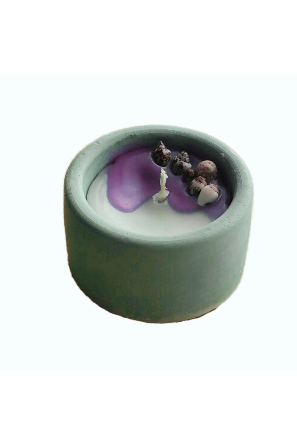 10cm Silindir Saksı Mumluk Silikon Kalıp K-1031 - Görsel 3