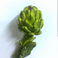7cm Enginar Magnet Sebze Silikon Kalıp K-1592, Kokulu Taş Sabun Alçı Mum Kalıbı