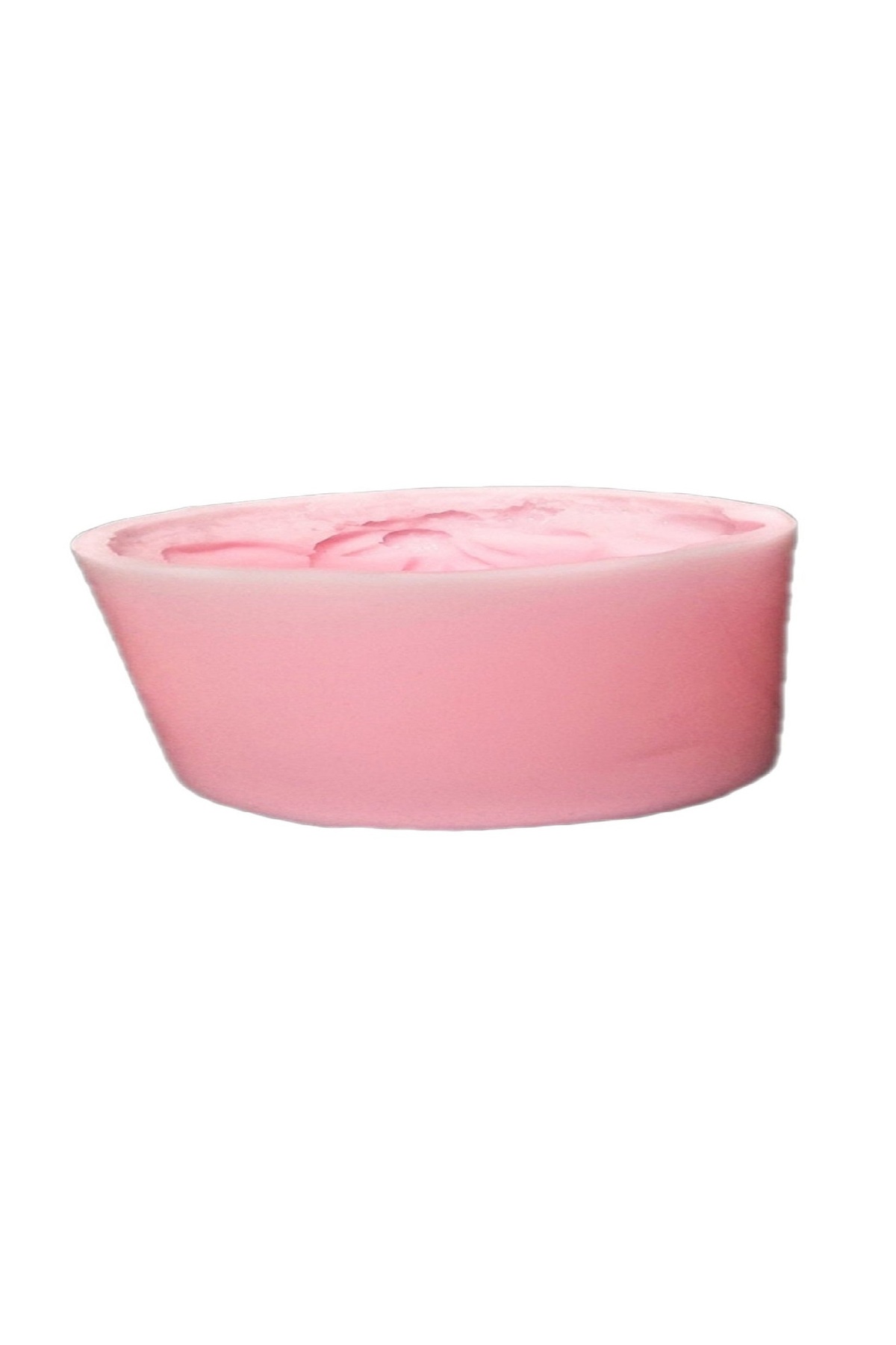 8,8cm Kalp Mumluk Saksı Silikon Kalıp K-1595A, Polyester Reçine Taş Tozu Alçı Kalıbı - Görsel 2