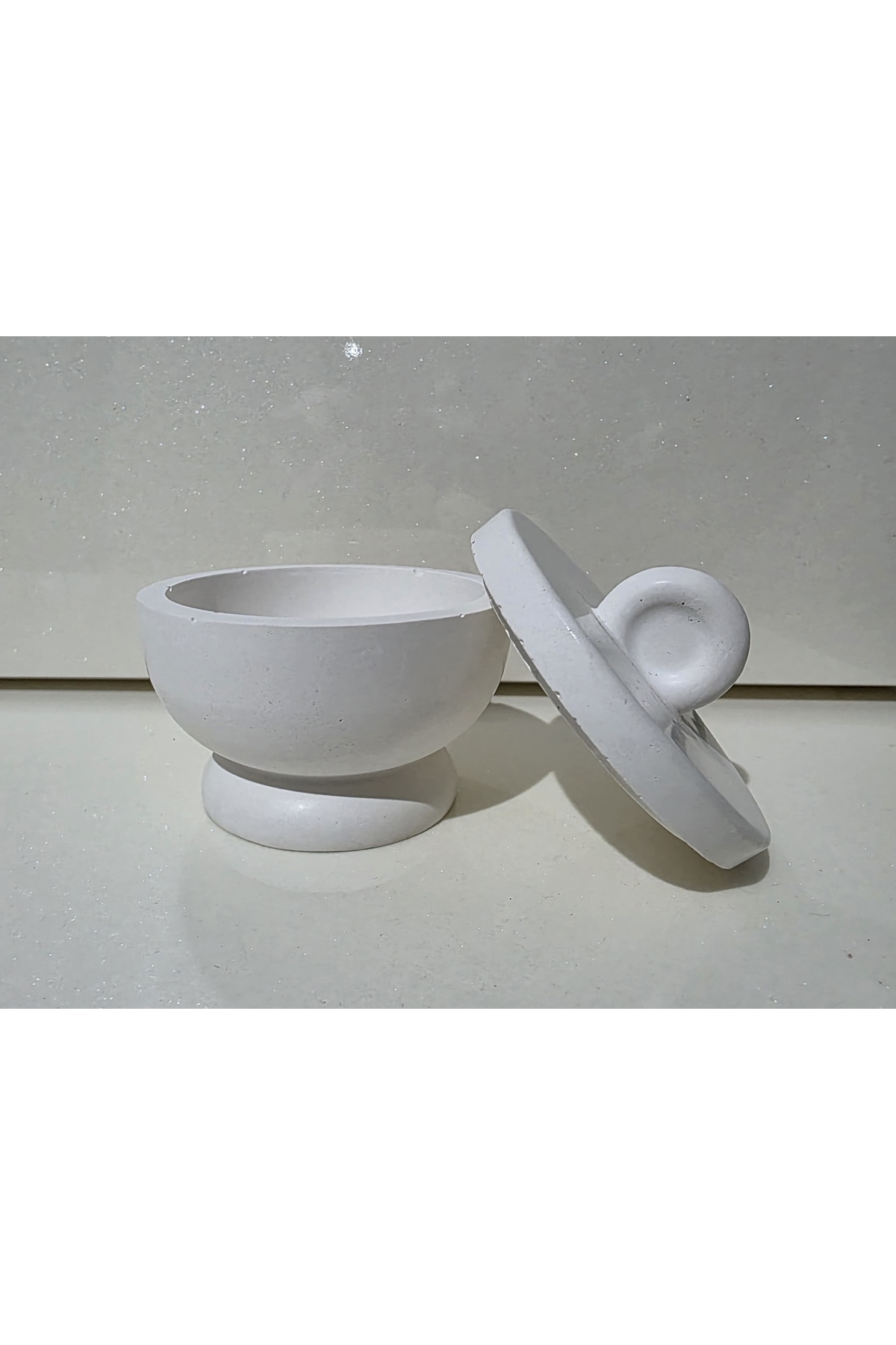 7cm Kutu Mumluk Silikon Kalıp K-1600, Taş Tozu Polyester Çimento Alçı Kalıbı - Görsel 2