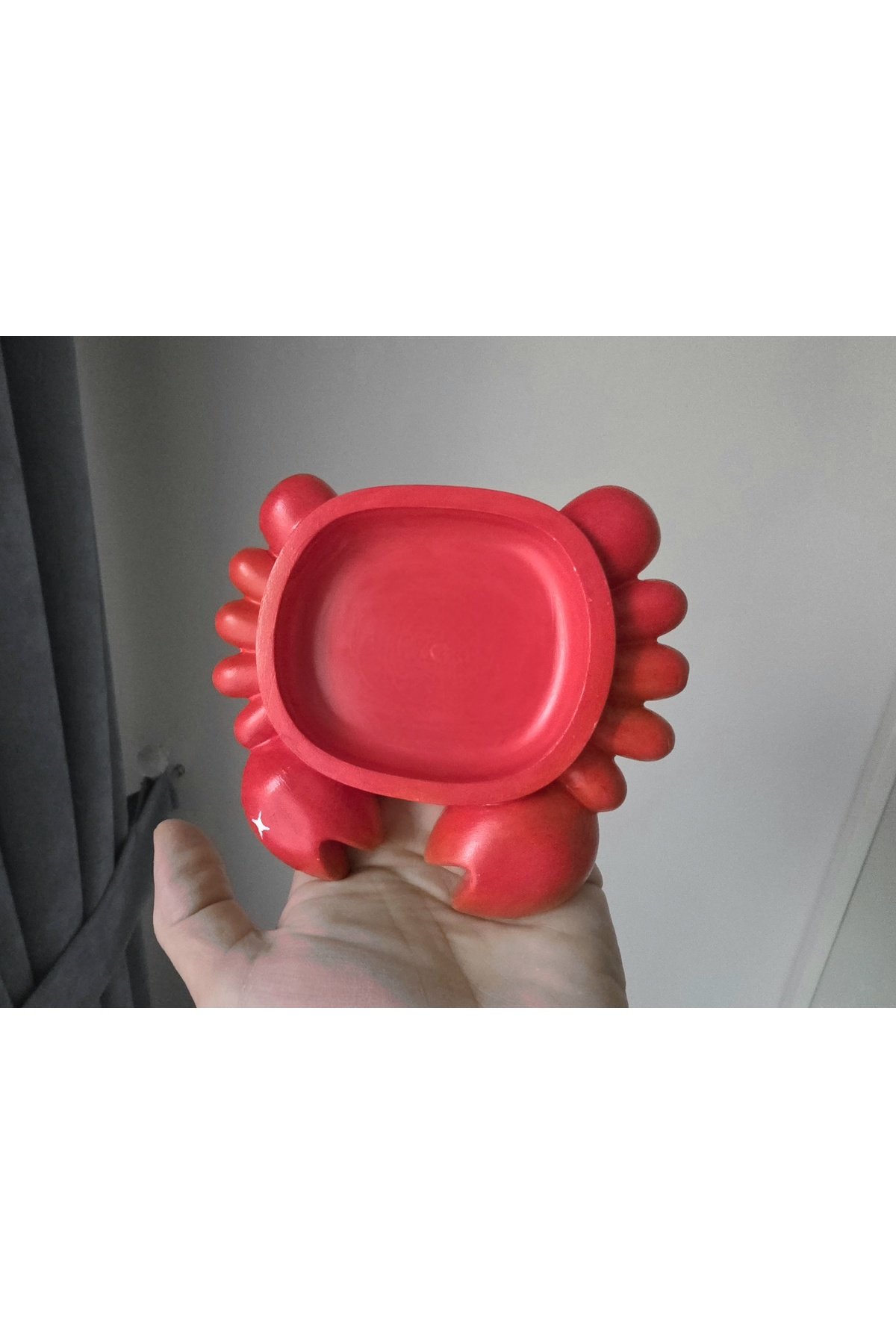 14cm Yengeç Mumluk Silikon Kalıp K-1626A, Taş Tozu Polyester Çimento Alçı Kalıbı - Görsel 5