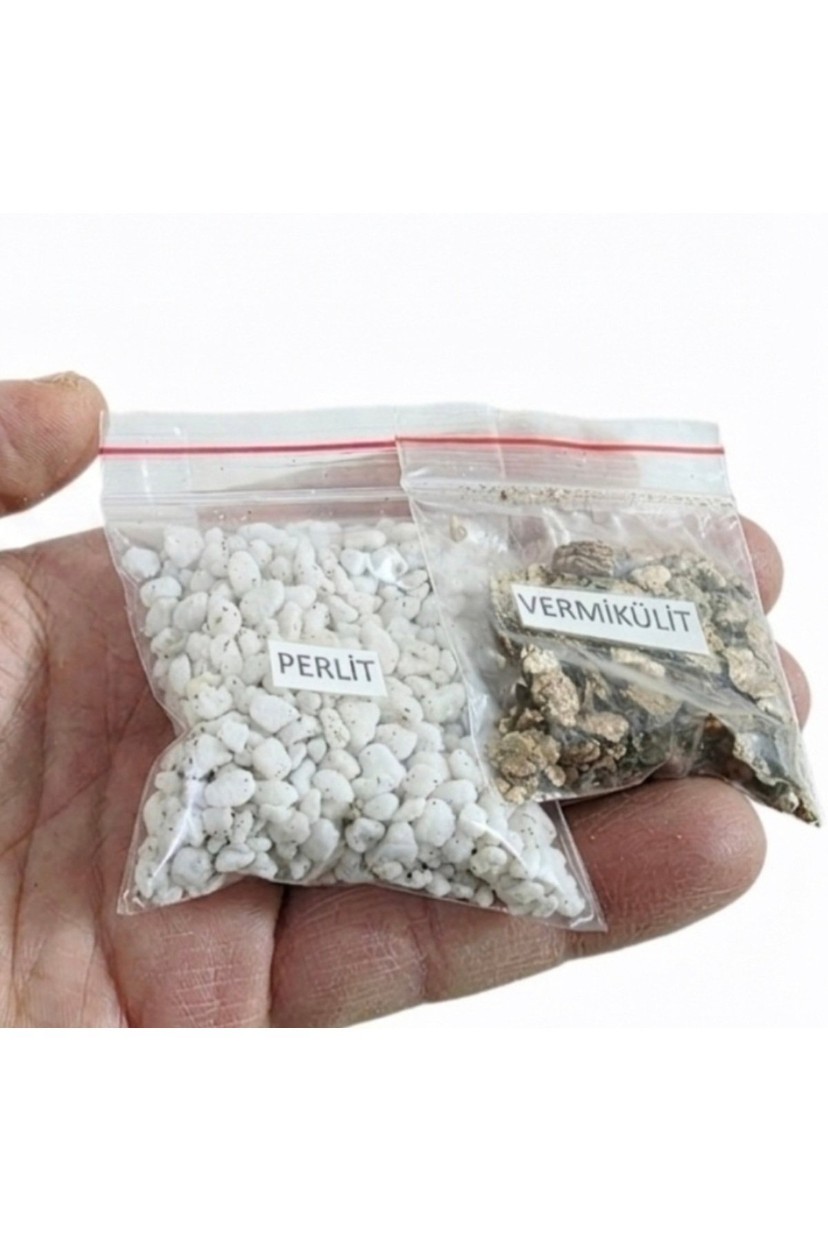 3'LÜ SET, 10 Tohum, Kırmızı Yıldız Çadırı Çiçek Tohumu, Sarmaşık Çiçeği (Cypress Vine) ve Perlit ve Vermikülit - Görsel 3