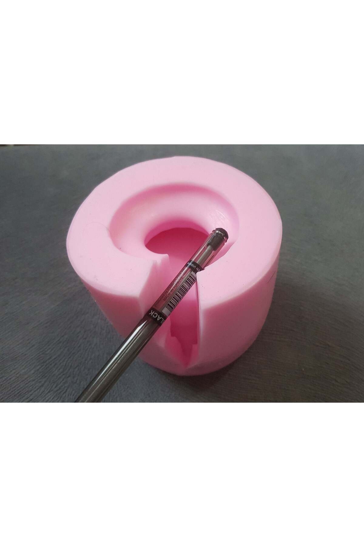 10cm Ağaç Silikon Kalıp K-1643, Taş Tozu Polyester Reçine Alçı Kalıbı - Görsel 2