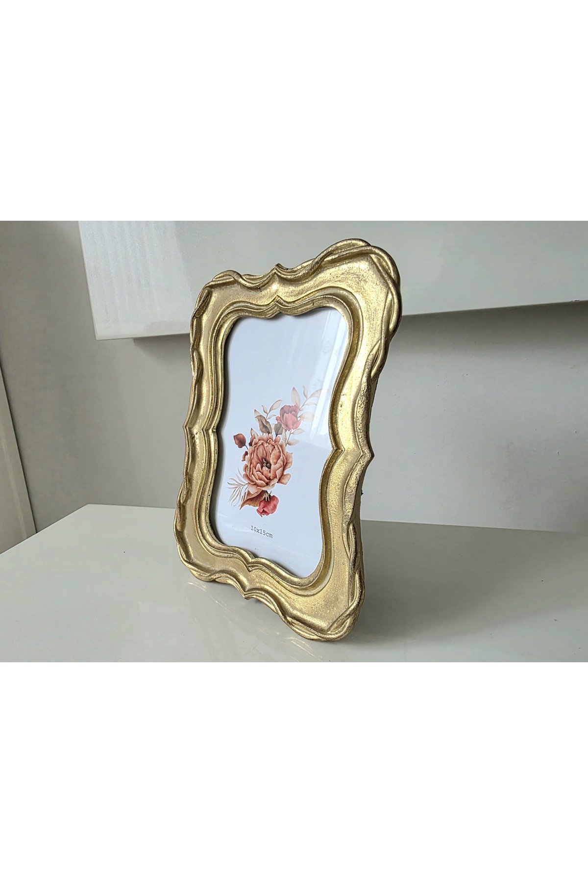 19,5cm Burgulu Çerçeve Silikon Kalıbı K-1636, Polyester Reçine Taş Tozu Çimento Alçı Kalıbı - Görsel 3