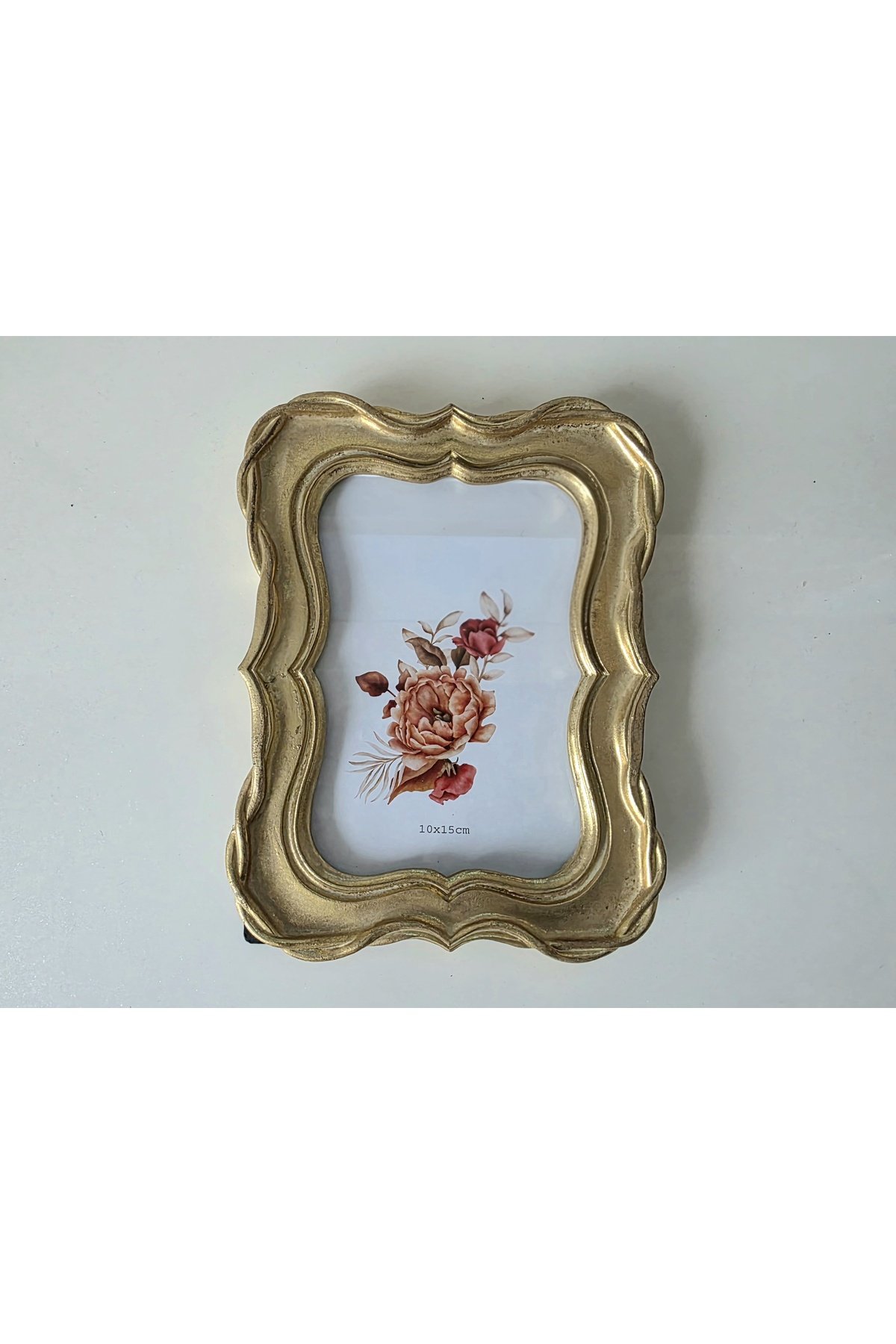 19,5cm Burgulu Çerçeve Silikon Kalıbı K-1636, Polyester Reçine Taş Tozu Çimento Alçı Kalıbı - Görsel 5